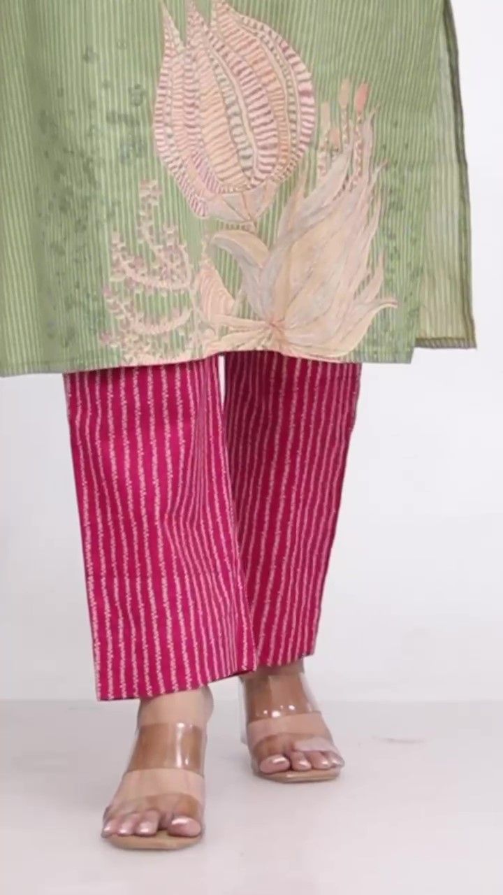 Plus Size Comfortable Cotton 3 Pcs Punjabi Suit With Dupatta [ Export Quality]