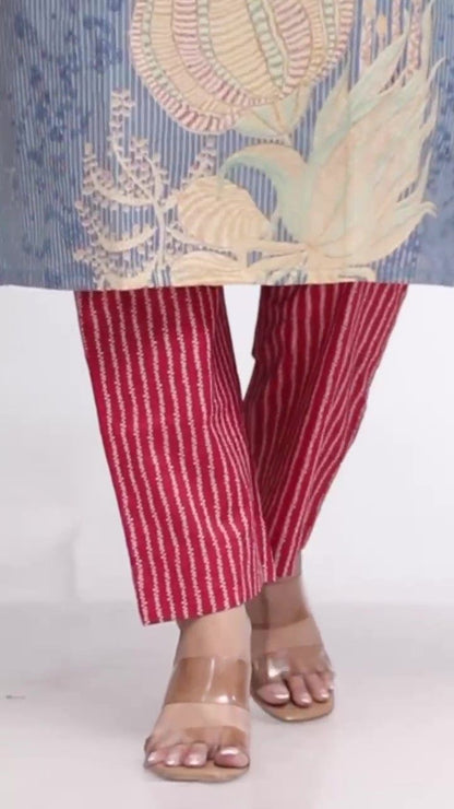 Plus Size Comfortable Cotton 3 Pcs Punjabi Suit With Dupatta [ Export Quality]