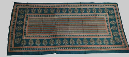 Emerald Green Traditional Cotton Printed Ethnic Only Dupatta
