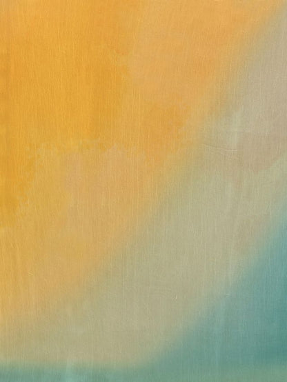 Ready-to-Wear Ombre Georgette Saree with Attached Blouse Piece [ Export Quality ]